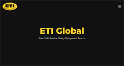 Desktop Screenshot of etiglobal.com